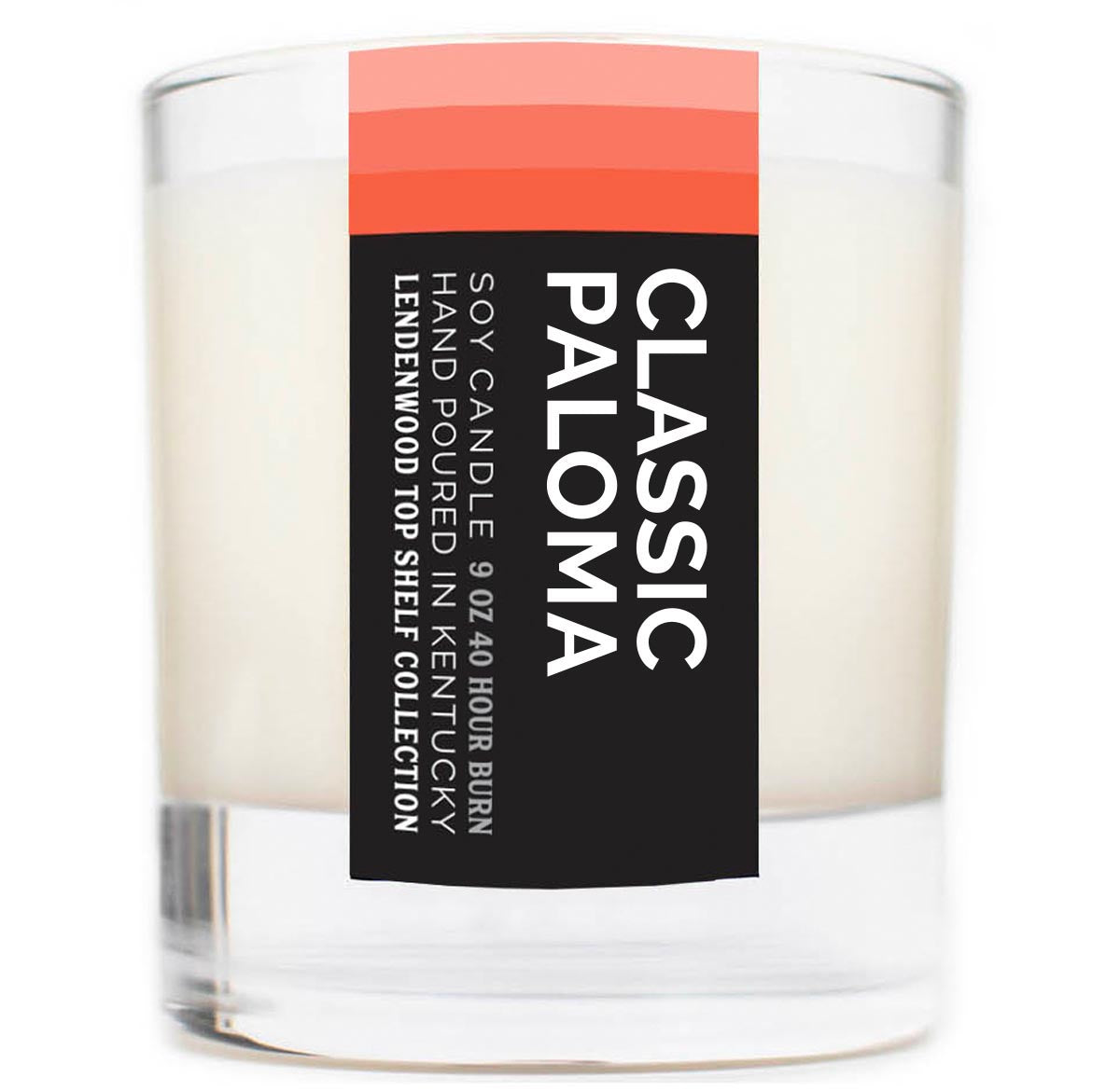 Classic Paloma Cocktail Scented Soy Candle