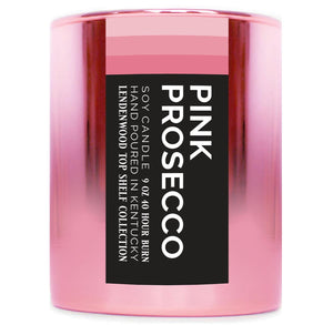 Pink Prosecco Scented Soy Candle