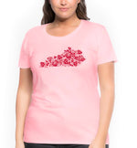 Load image into Gallery viewer, Kentucky Rose Pink Ladies T-Shirt
