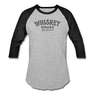 Whiskey Woman Baseball Tee