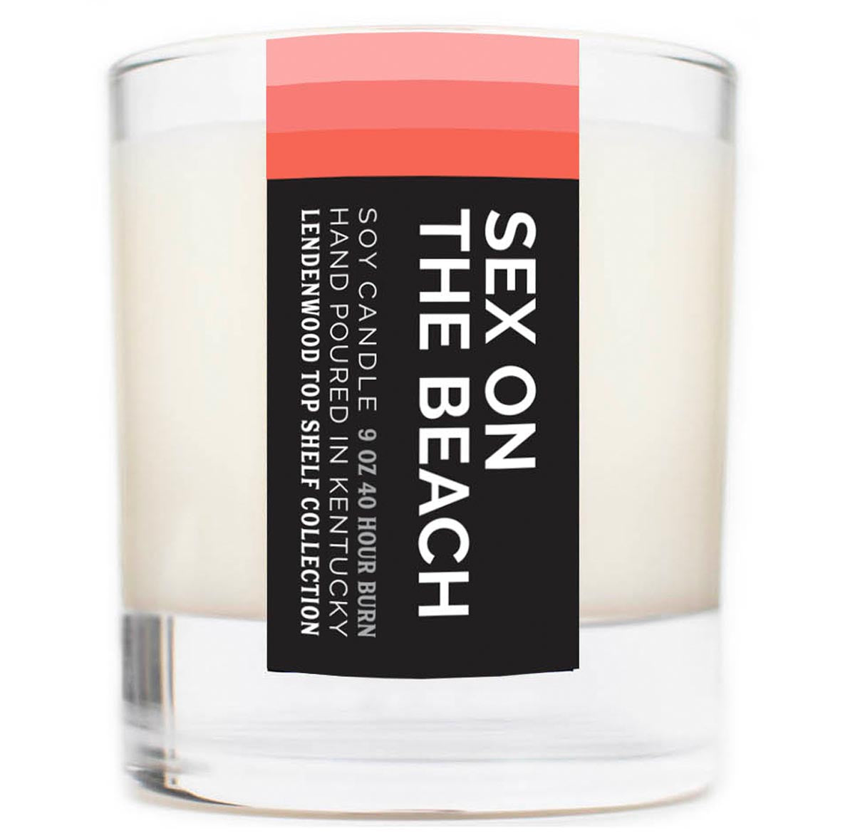 Sex on the Beach Cocktail Scented Soy Candle