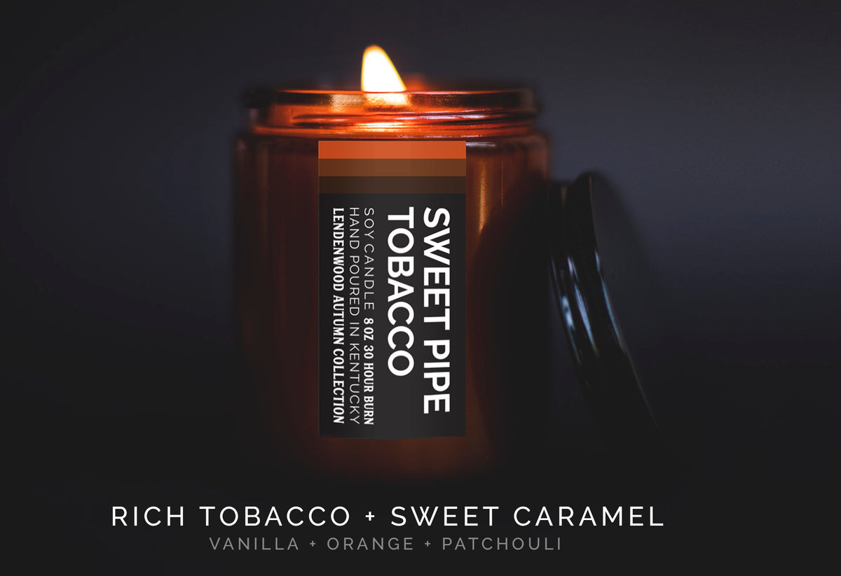 Sweet Pipe Tobacco Fall Candle – Lendenwood Goods