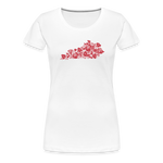 Load image into Gallery viewer, Kentucky Rose White Ladies T-Shirt - white
