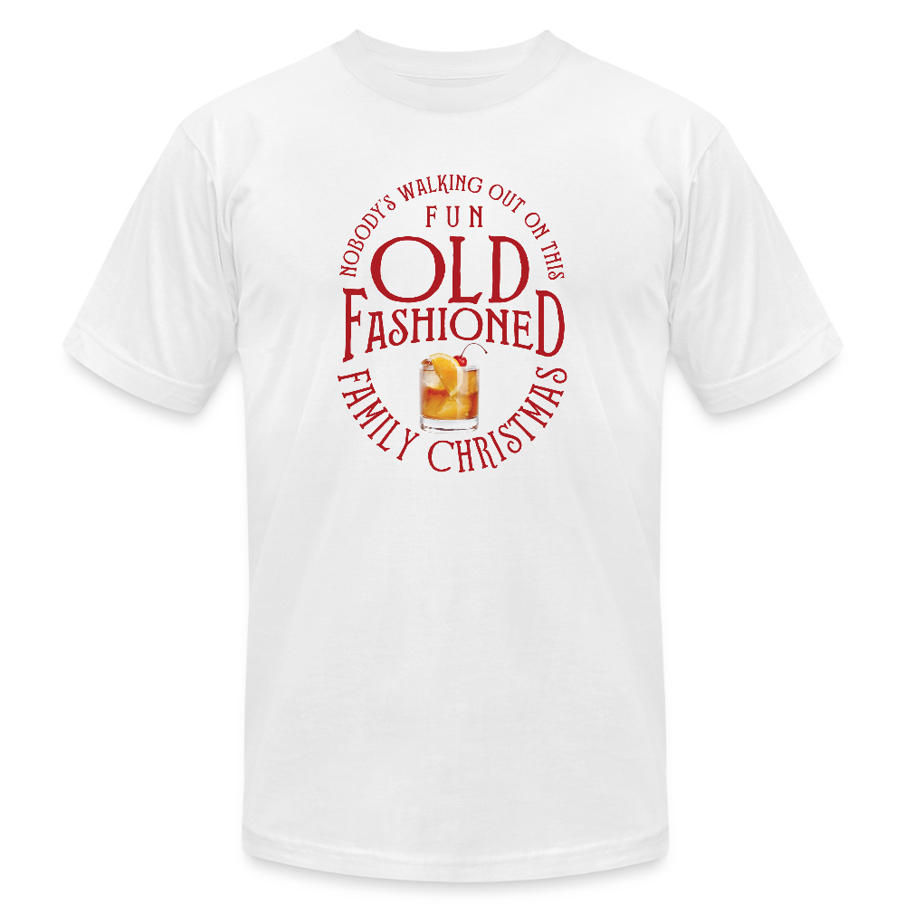 Old Fashioned Christmas TShirt - white