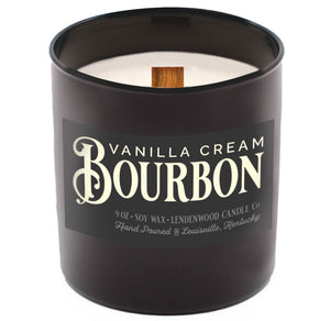 Velvet Vanilla Cream Bourbon Scented Soy Candle