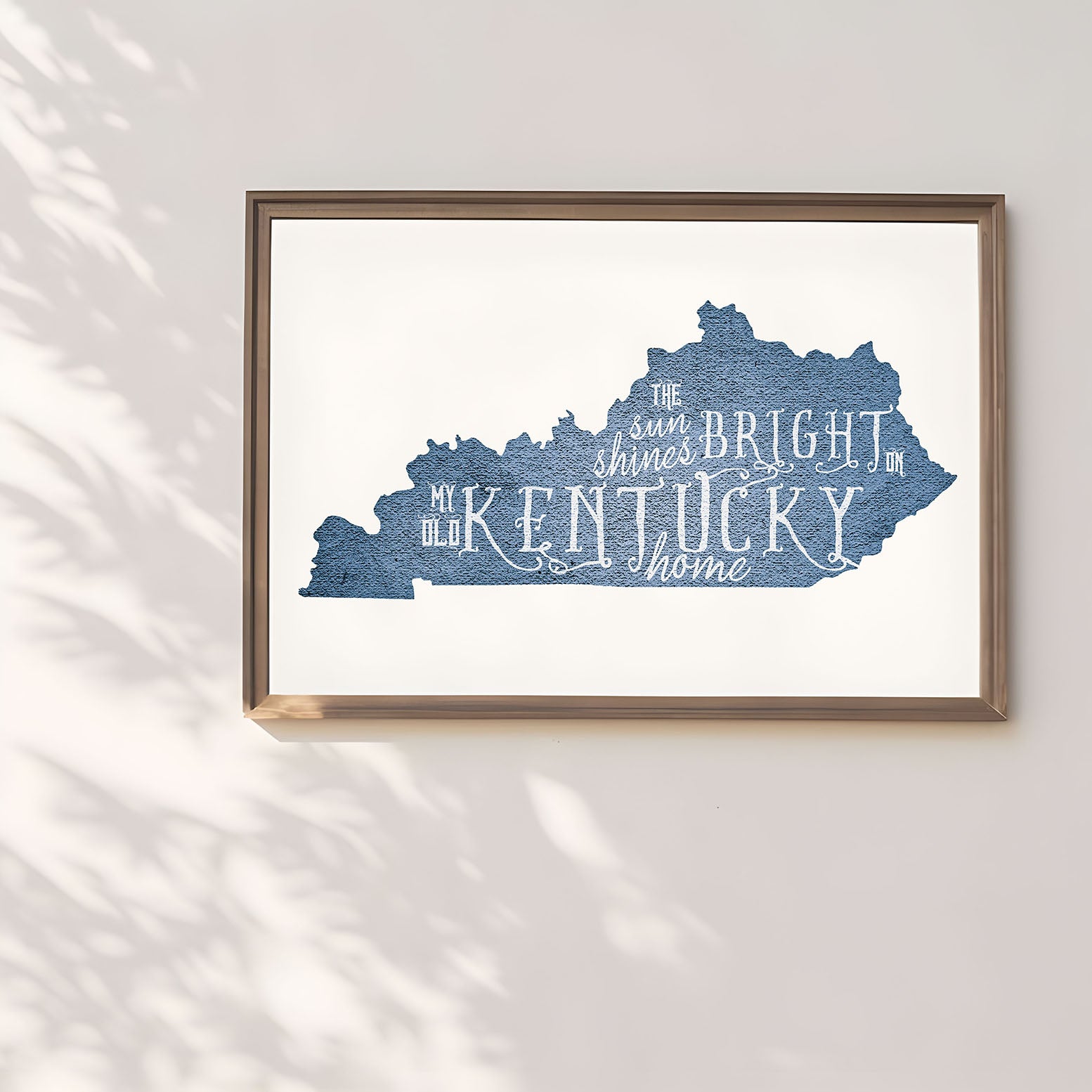 My Old Kentucky Home Rustic Bluegrass Fine Art Print