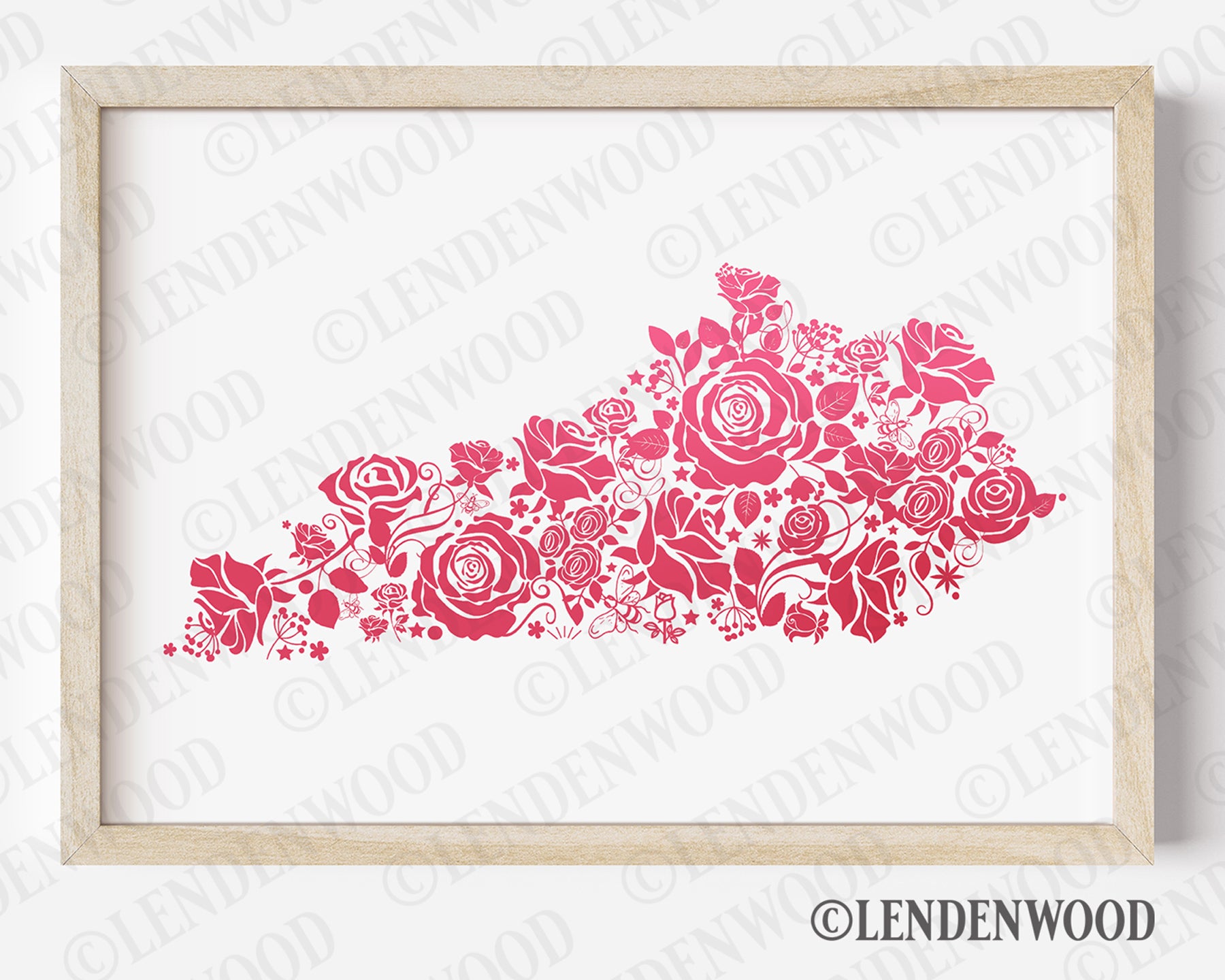 Kentucky Roses Fine Art Print