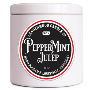 Peppermint Julep Holiday Scented Soy Candle