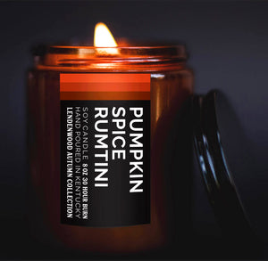 Pumpkin Spice Rumtini Fall Candle