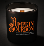 Load image into Gallery viewer, Pumpkin Bourbon Scented Soy Candle
