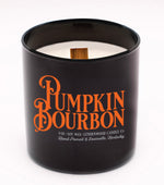 Load image into Gallery viewer, Pumpkin Bourbon Scented Soy Candle
