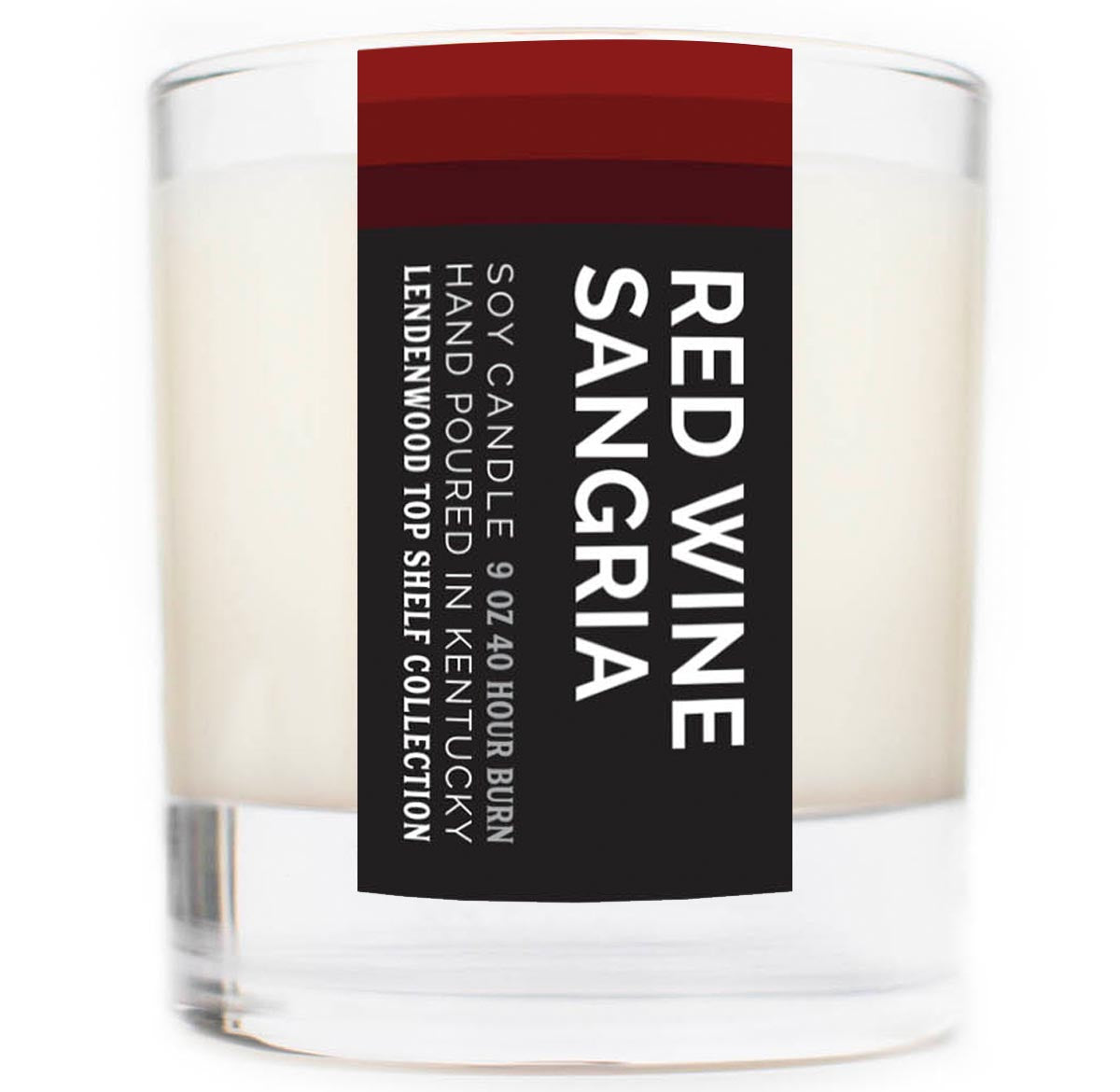 Red Wine Sangria Scented Soy Candle