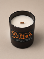 Load image into Gallery viewer, Salted Caramel Bourbon Scented Soy Candle
