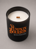 Load image into Gallery viewer, Pumpkin Bourbon Scented Soy Candle
