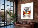 Load image into Gallery viewer, I'll Take My Whiskey Neat Art Print
