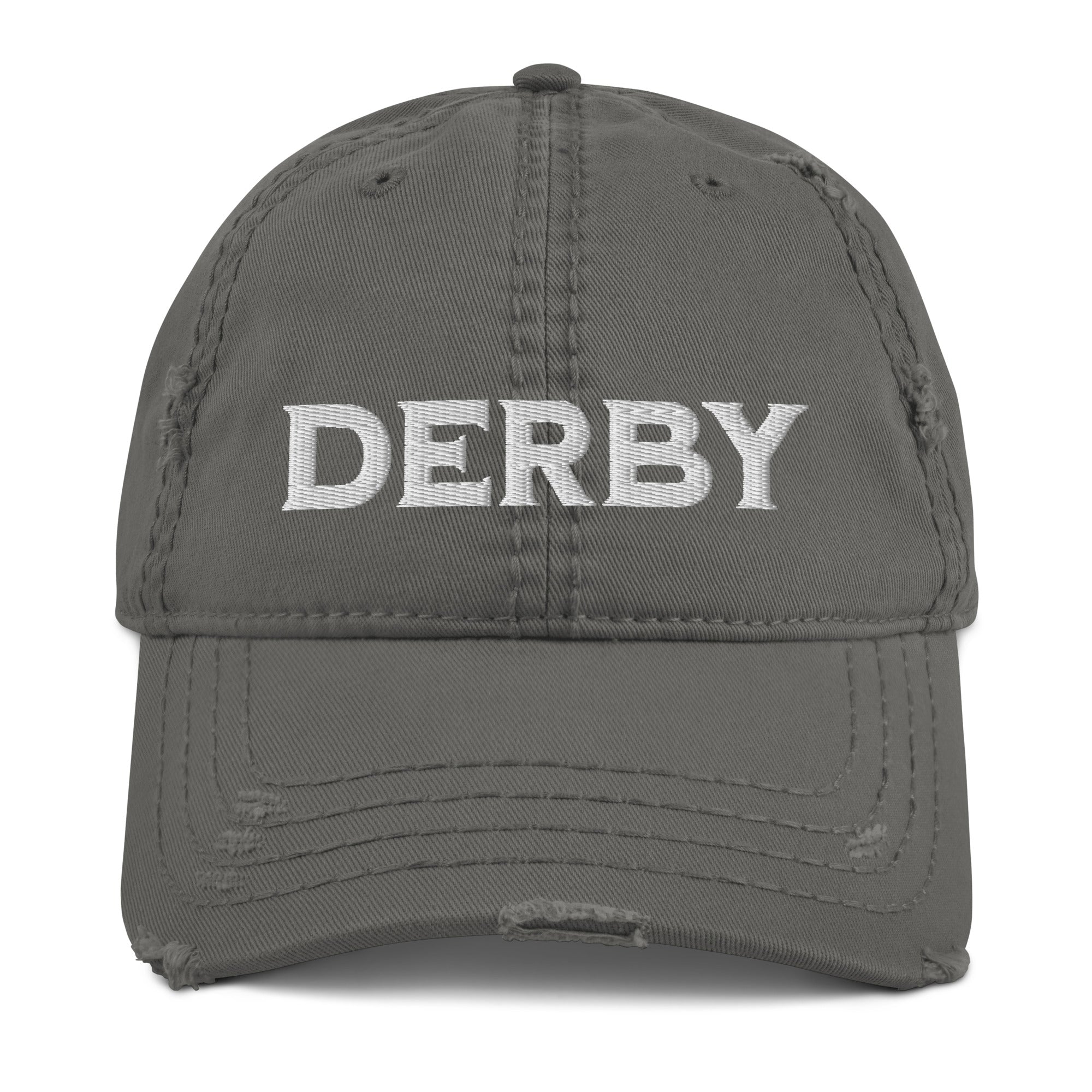 Distressed DERBY Hat