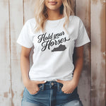 Load image into Gallery viewer, Hold Your Horses Kentucky Tshirt
