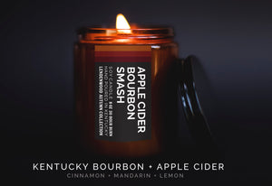 Apple Cider Bourbon Smash Fall Candle