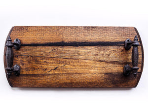 Kentucky Bourbon Barrelhead Tray