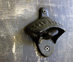 Load image into Gallery viewer, Cold Beer Here: Wood Bottle Opener
