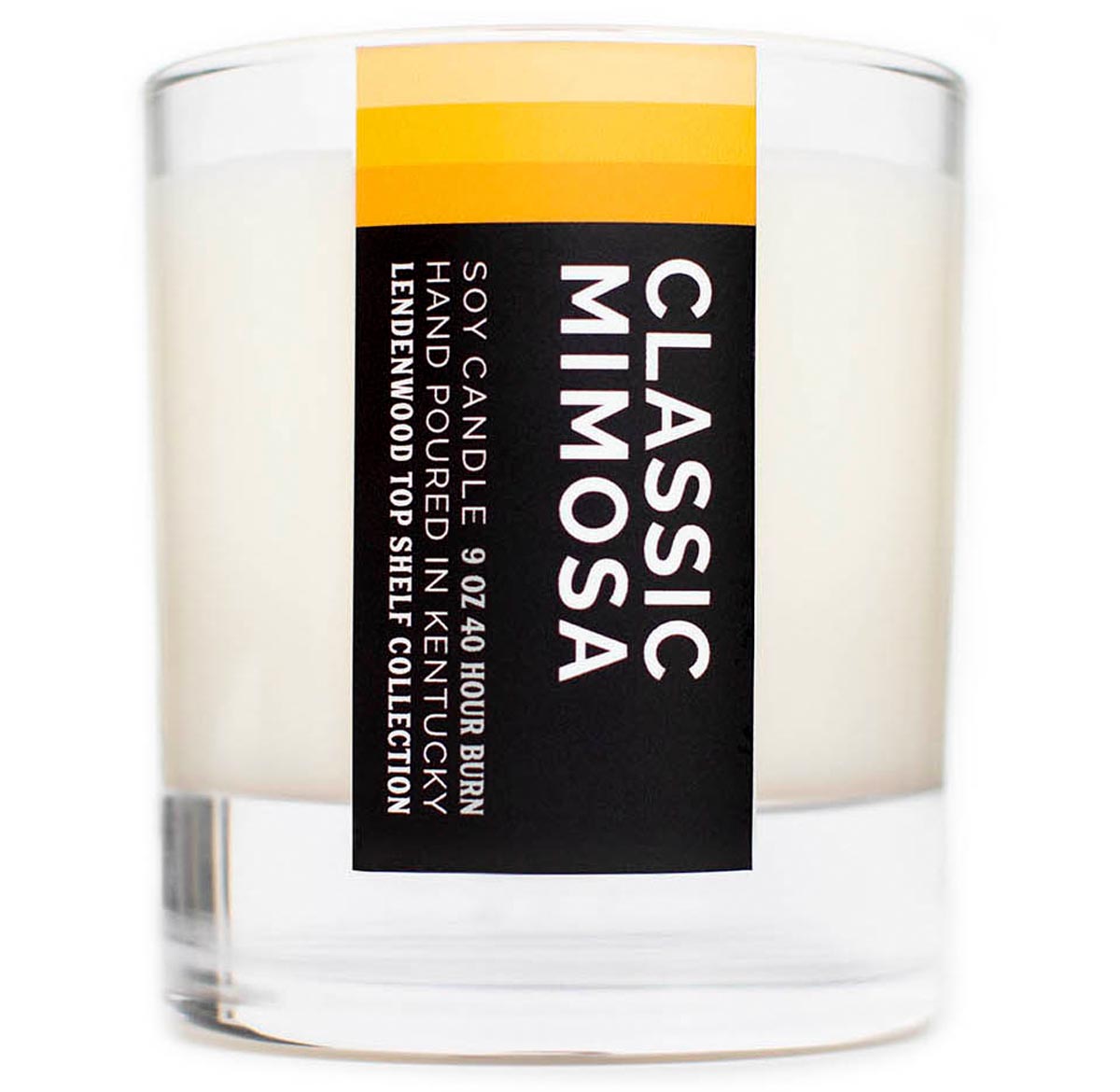 Mimosa Scented Soy Candle