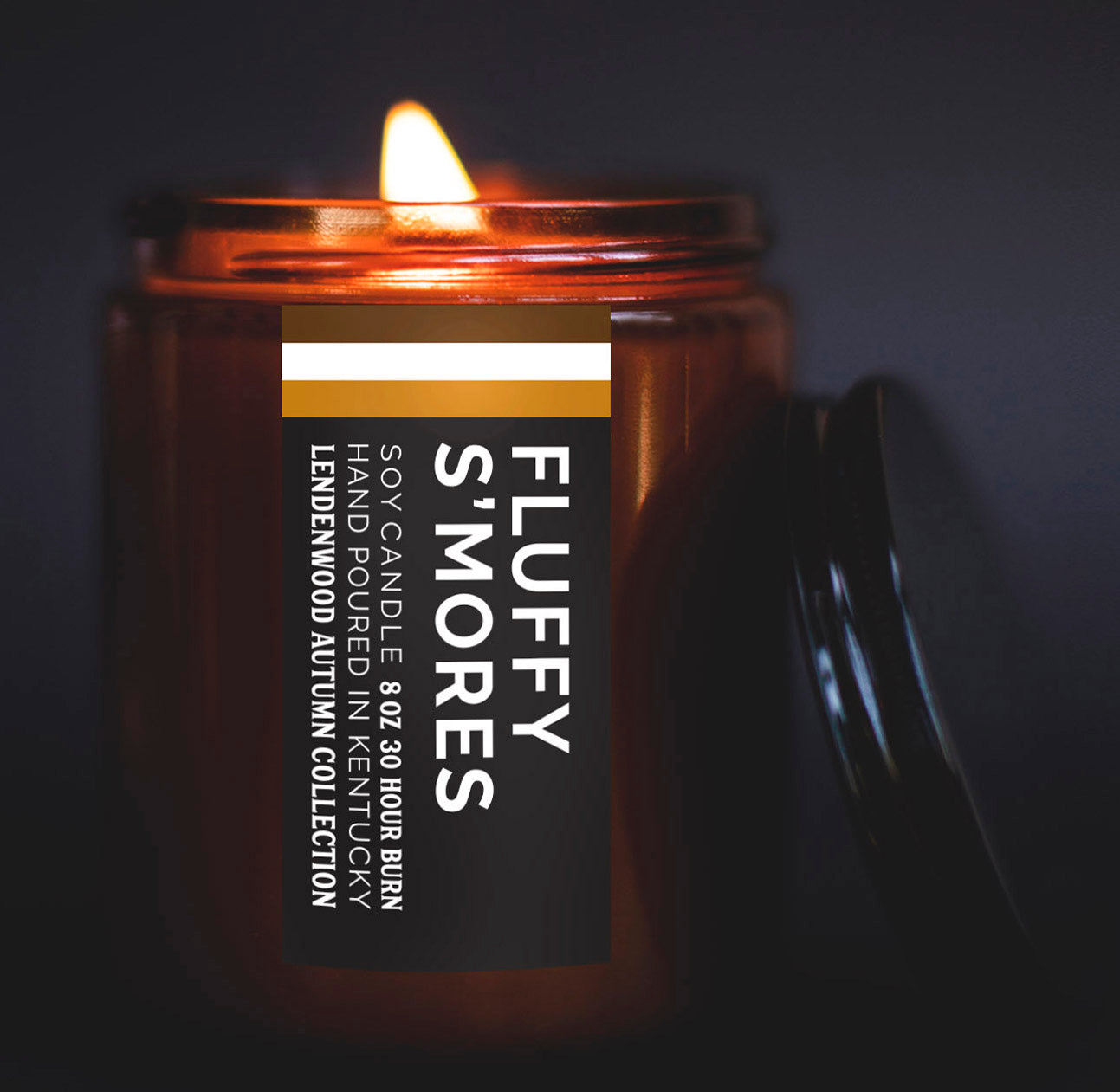 Fluffy Smores Fall Scented Candle