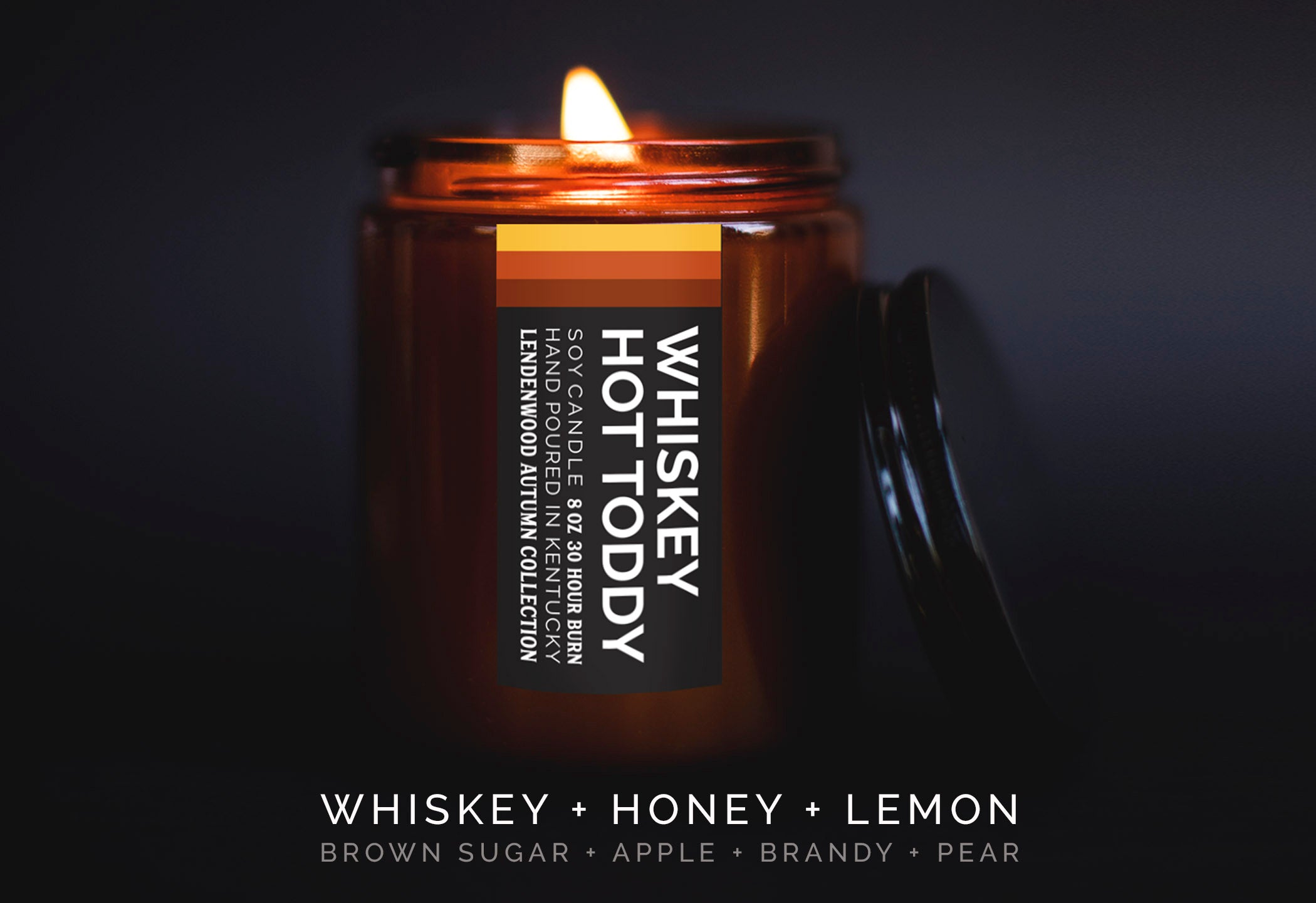 Whiskey Hot Toddy Fall Candle