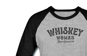 Whiskey Woman Baseball Tee
