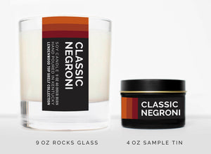 Classic Negroni Scented Soy Candle