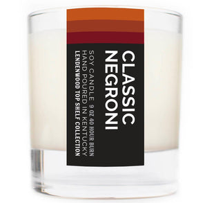 Classic Negroni Scented Soy Candle