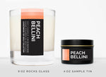 Load image into Gallery viewer, Peach Bellini Scented Soy Candle
