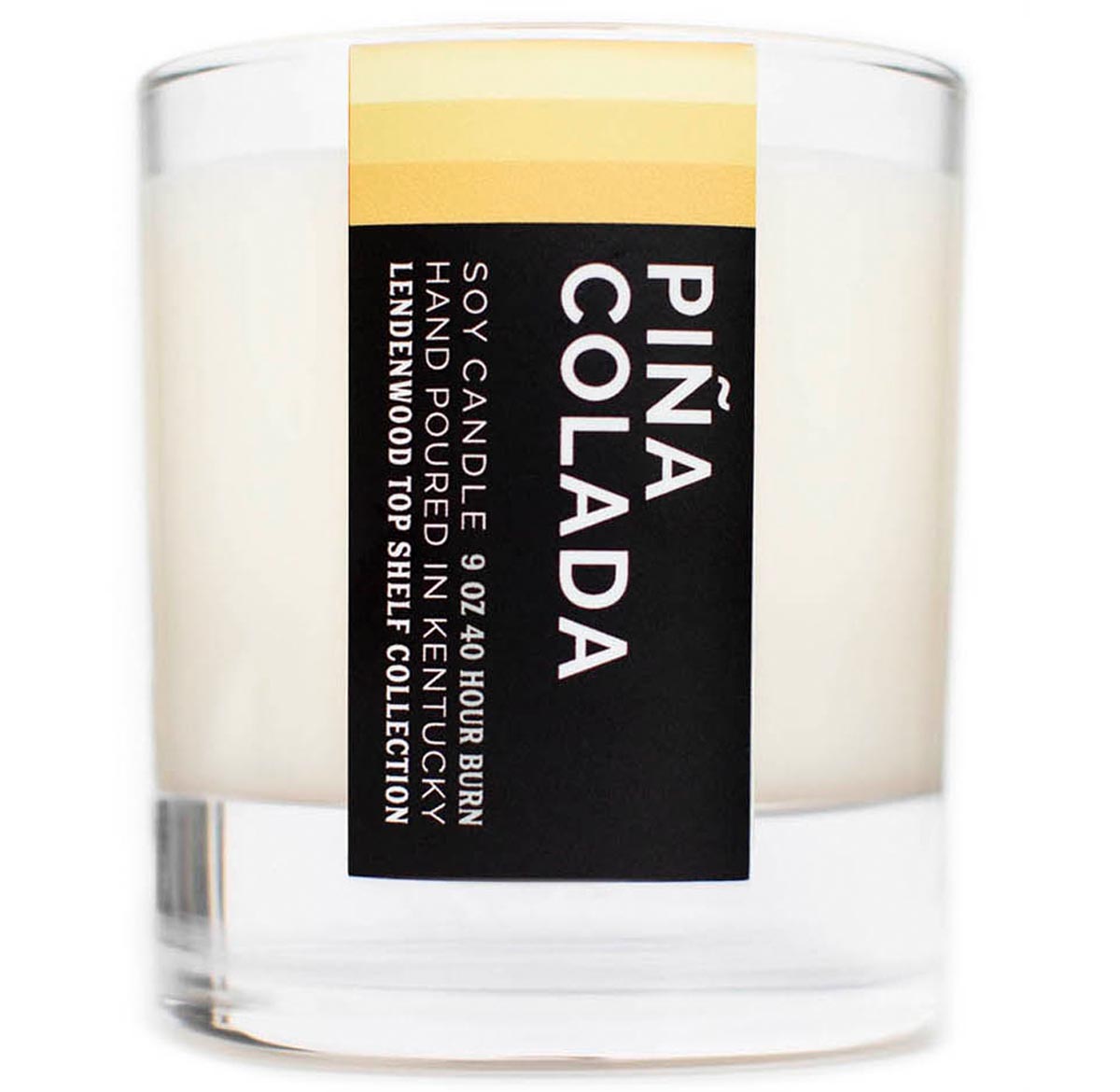 Pina Colada Scented Soy Candle