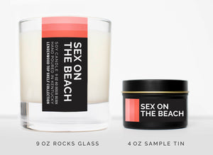 Sex on the Beach Cocktail Scented Soy Candle