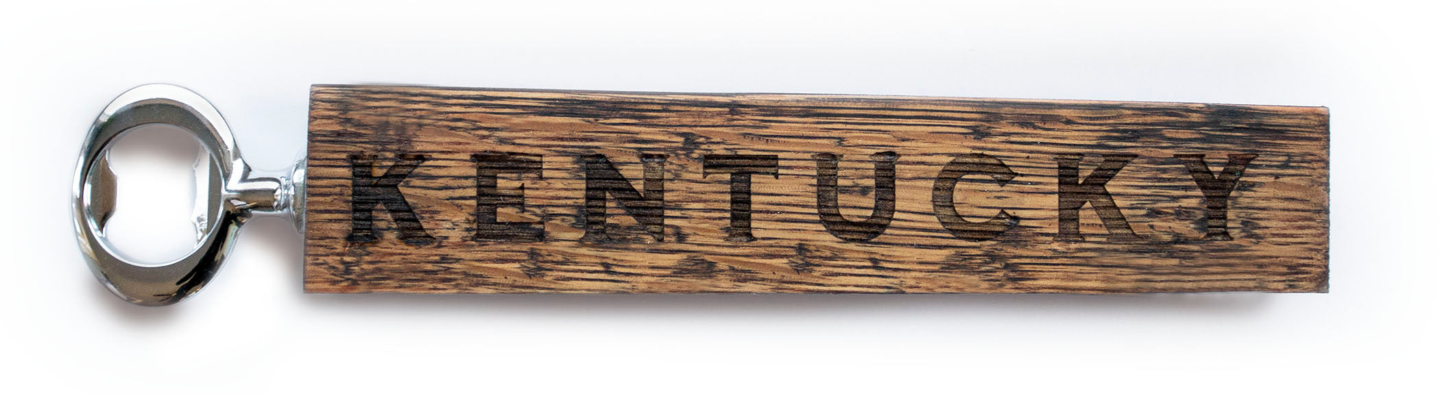 Kentucky Bourbon Stave Bottle Opener