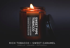 Sweet Pipe Tobacco Fall Candle