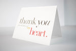Load image into Gallery viewer, Thank You (from the bottom of my heart) Card
