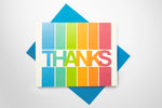 Load image into Gallery viewer, Thanks Stripes Gratitude Card
