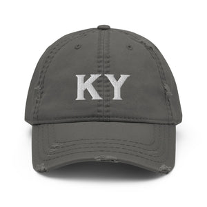 KY Kentucky Distressed Hat