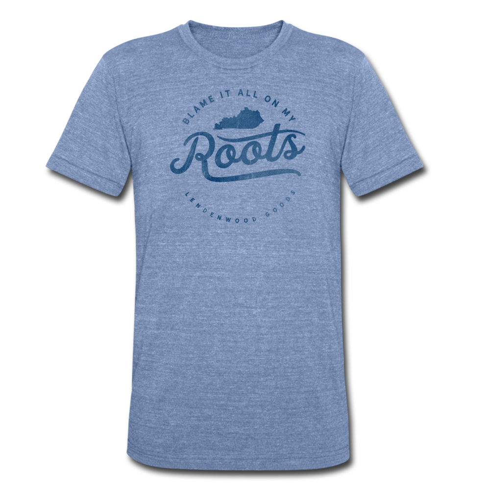 Kentucky Roots Soft Tee - heather Blue